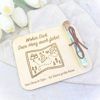 Geldgeschenk Reise aus Holz – personalisierte Karte mit Gravur & Reagenzglas zur Weltreise, Schulabschluss oder Studienbeginn - Bild 6