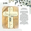 Taufkreuz personalisiert für Jungen und Mädchen aus Holz - mit Name und Spruch – Taufe, Kommunion, Konfirmation, Firmung - Bild 9
