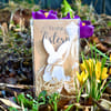 Hasenpost zu Ostern – Handgefertigte 3D-Osterkarte mit Hase im Nest - Bild 2