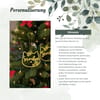 Personalisierter Katzenanhänger Weihnachten – Katzenkopf Christbaumschmuck mit Namen – Geschenk für Katzenfreunde - Bild 2
