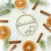Weihnachtsbaum Anhänger personalisiert – Christbaumkugel Holz Namensanhänger Weihnachten – Geschenk mit Name – Rentier Sterne Engel Tannen - Bild 17