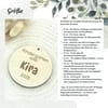Kindergarten Anhänger Kindergartenkind Holz 2025 – Personalisiert mit Name – Geschenk Krippenkind Kitakind Einschulung Deko Erinnerung Kita - Bild 2
