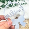 Christbaumkugel personalisiert – Weihnachtsanhänger mit Name & Schleife – individuelle Weihnachtsdeko aus hochwertigem 3D-Druck - Bild 9