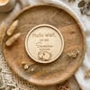 Namensverkündung Baby aus Holz – „Hallo Welt, ich bin …“ personalisierte Geburtsanzeige aus Holz - Bild 6