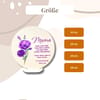 Muttertagsgeschenk personalisiert für Mama mit Spruch & Blumenmotiv | Geschenk Oma Holzschild mit Standfuß | Deko Aufsteller Geburtstag - Bild 3