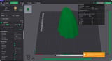 Halloween-Geist für LED-Teelicht auf der Druckplatte in Bambu Studio