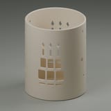 Tortenlicht STL & 3MF – LED-Windlicht mit Geburtstagstorte zum 3D-Drucken, digitale Geburtstagsdeko – Ansicht 5