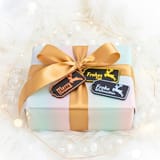 Geschenkanhänger Weihnachten im 3er-Set – PLA-Anhänger mit festlichen Schriftzügen Bild 3