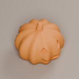 Kürbis – STL zum 3D-Drucken – Ansicht 2