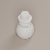 Schneemann – STL zum 3D-Drucken – Ansicht 2