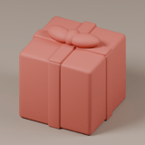 Geschenkpaket – STL zum 3D-Drucken – Ansicht 1