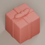 Geschenkpaket – STL zum 3D-Drucken – Ansicht 2