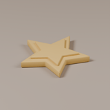 Weihnachtsstern – STL zum 3D-Drucken – Ansicht 1