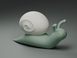 Leuchtschnecke – Schnecke mit leuchtendem Haus | STL & 3MF – Ansicht 10