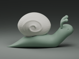 Leuchtschnecke – Schnecke mit leuchtendem Haus | STL & 3MF – Ansicht 9