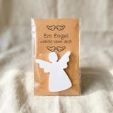 Schutzengel auf Karte – kleiner Glücksbringer – Ansicht 5
