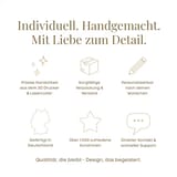 Osterhasenkarte mit 3D-Hase – Ansicht 3
