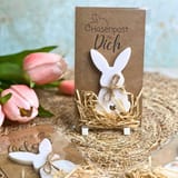 Osterhasenkarte mit 3D-Hase – Ansicht 11
