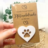 Hundeliebe-Glücksbringer mit Spruchkarte – Ansicht 2