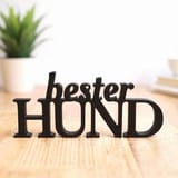 Bester Hund – Deko-Schriftzug – Ansicht 1
