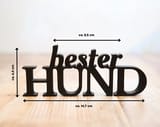 Bester Hund – Deko-Schriftzug – Ansicht 4