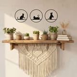 Wanddeko Hund und Katze – Tier-Silhouetten – Ansicht 7