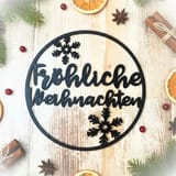 Türkranz „Fröhliche Weihnachten“ – Ansicht 1