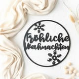 Türkranz „Fröhliche Weihnachten“ – Ansicht 4