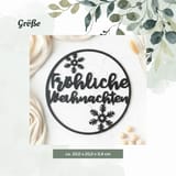 Türkranz „Fröhliche Weihnachten“ – Ansicht 5