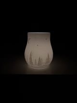 LED-Windlicht Winterlandschaft – STL & 3MF – Ansicht 4