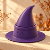 Hexenhut-Dose mit Deckel – Halloween STL & 3MF – Ansicht 1