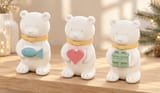 Eisbär Fiete mit 4 Accessoires – STL & 3MF – Ansicht 1