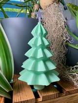 Weihnachtsbaum Wunschbaum mit 6 Wechselspitzen – STL & 3MF – Ansicht 3