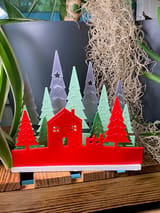 Winterlandschaft Winterwald – 12 Steckmotive als STL & 3MF – Ansicht 7