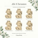 Weihnachtsmaus im Stiefel Geldgeschenk – SVG-Laserdatei mit 6 Spruchvarianten – Ansicht 2