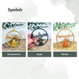 Christbaumschmuck personalisiert – Christbaumkugel Name – 3D Deko Weihnachten – Ornament Schneemann Engel Rentier – Geschenkidee Wichteln – Ansicht 3