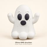 Kleiner Spukgeist – Halloween-Deko ohne AMS | STL & 3MF – Ansicht 3