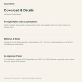 Infografik zu Download, Dateien und Maßen: Halloween-Teelichthalter