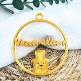 Christbaumschmuck personalisiert – Christbaumkugel Name – 3D Deko Weihnachten – Ornament Schneemann Engel Rentier – Geschenkidee Wichteln – Ansicht 12