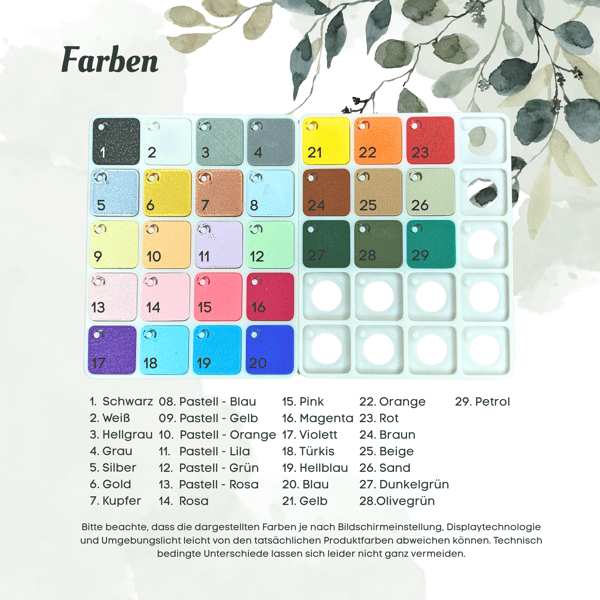 Personalisierte Osteranhänger mit Name | 3D-gedrucktes Osterei | Osterdeko Anhänger für Osterkorb & Osternest