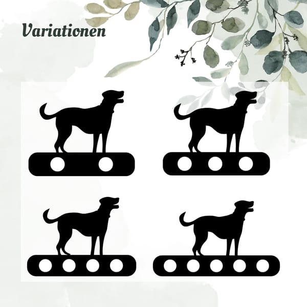 Hund Geldgeschenk Silhouette personalisiert Wahl aus 8 Hunderassen Geldhalter 3D Druck Geschenk Hundeliebhaber Geburtstag Hochzeit