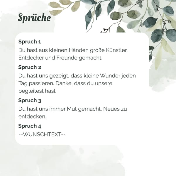 Dankeschön Geschenk Erzieherin personalisiert – Holzschild mit Spruch & Widmung – Abschied Kita Kindergarten Krippe – Geschenk Pädagogin