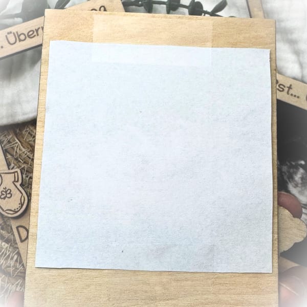 Schwangerschaft verkünden - Ultraschallbild Polaroid Fotorahmen – Du wirst Papa/Mama/Tante/Onkel/Oma/Opa – Handgemacht – 12x9 cm