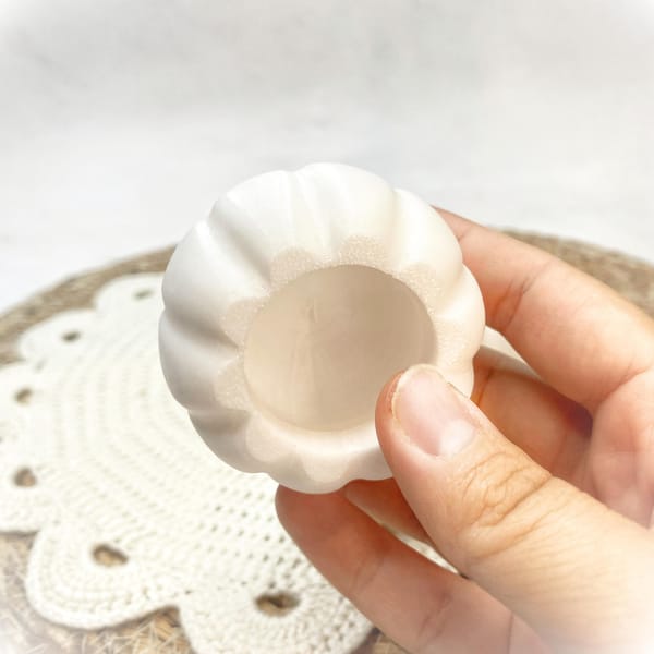 3D Deko Kürbisse weiß – Herbstdeko Set 3er | Handgemachte Tischdeko aus PLA | Minimalistische Kürbisse modern | Herbst Hochzeit Boho Deko