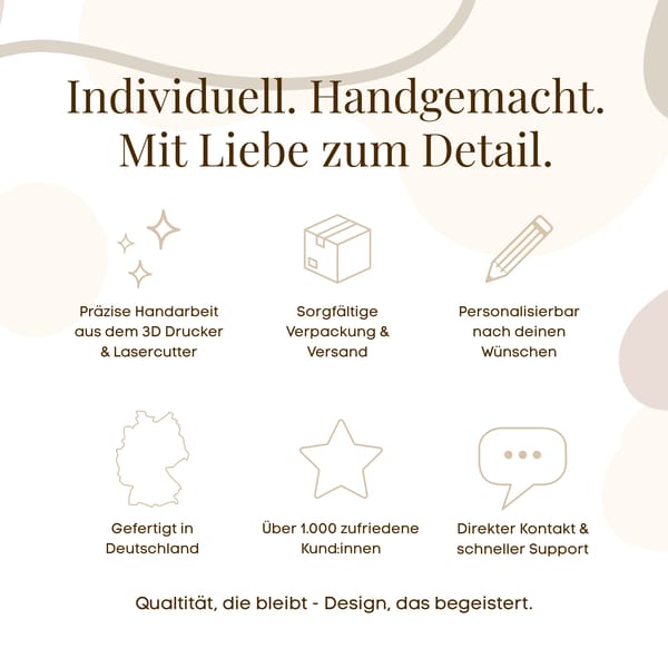 Osterdeko Hase Line Art – moderne Hasenfigur in Weiß, minimalistische Frühlingsdeko, Skandi/Boho Dekoobjekt, Tischdeko & Regaldeko