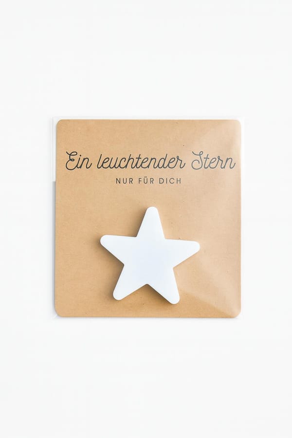 3D Gedruckte Weihnachts Glücksbringer - Handgemachte Mitbringsel & Gastgeschenke in Cellophantütchen - CharmWerk Weihnachtszauber