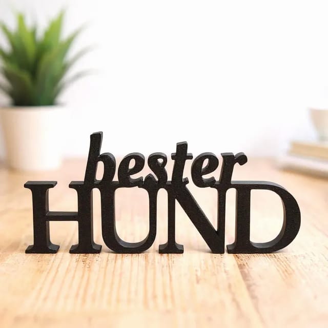 Bester Hund – Deko-Schriftzug