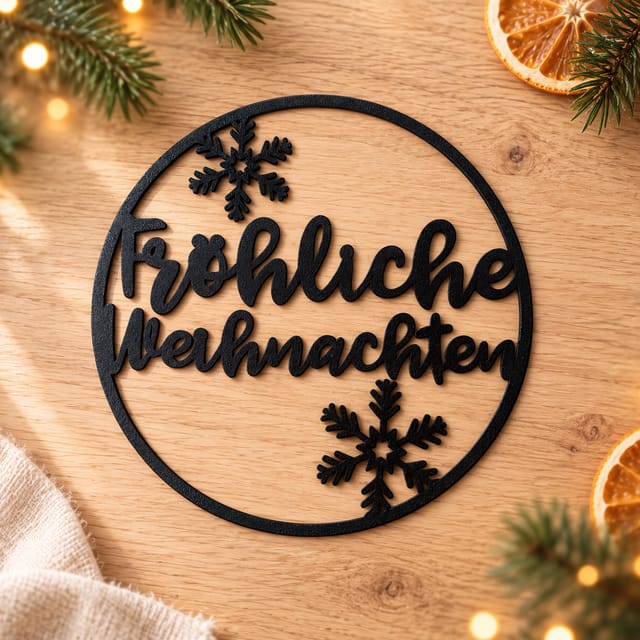 Türkranz „Fröhliche Weihnachten“