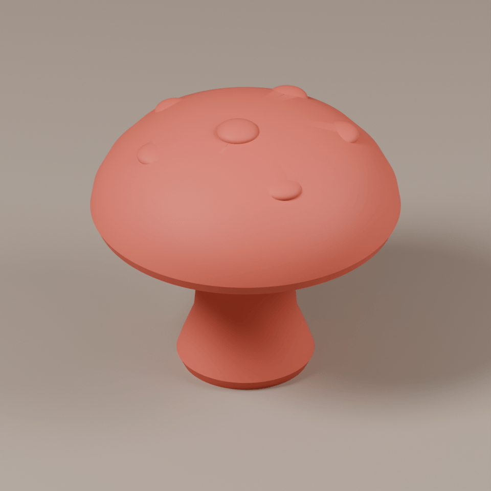 Glückspilz – STL zum 3D-Drucken
