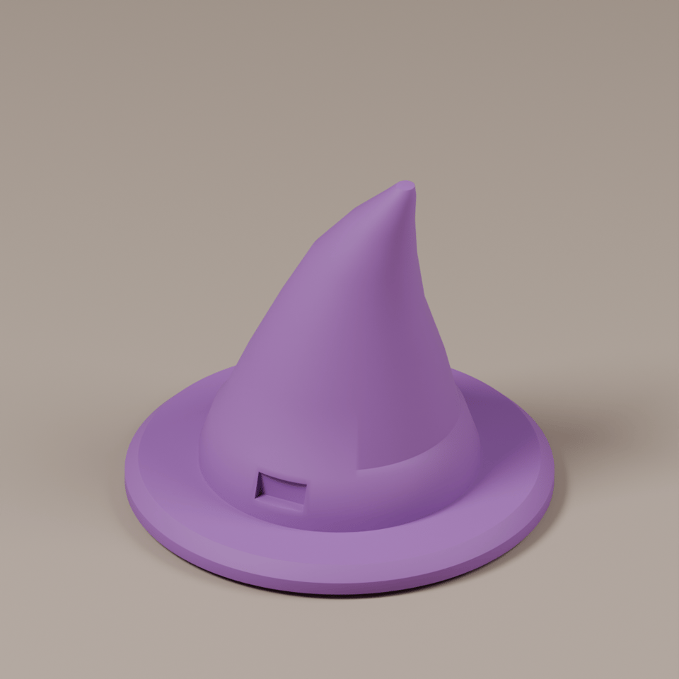 Hexenhut – STL zum 3D-Drucken